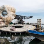 Betonskulptur weiter bauen