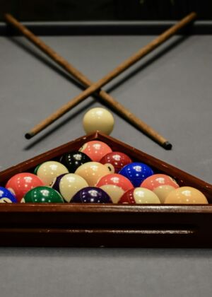 billiard balls