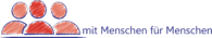 Logo mit Menschen für Menschen
